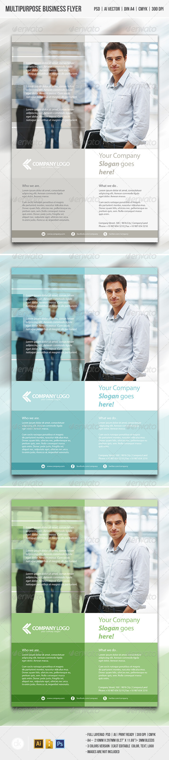 Multipurpose Business Flyer - Corporate Flyers