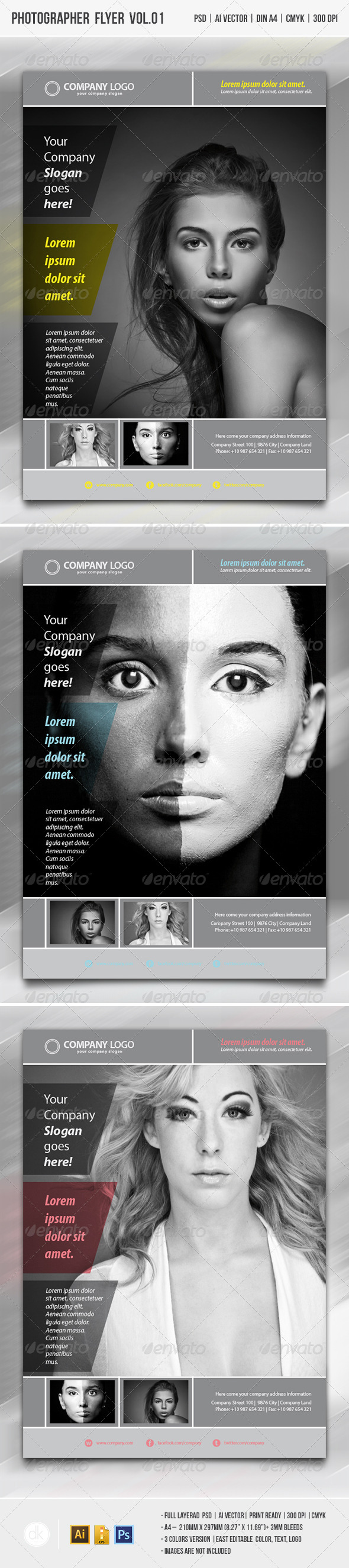 Photographer Promotion Flyer - Commerce Flyers