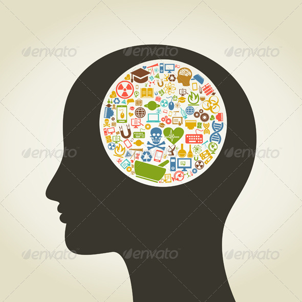 Science Head 8 - People Characters