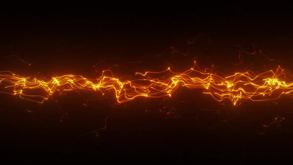 Abstract Fire Streaks Background Loop