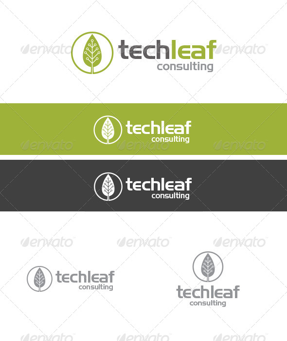 TechLeaf Consulting - Abstract Logo Templates