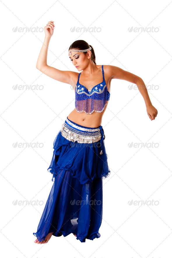 Arabic belly dancer - Stock Photo - Images