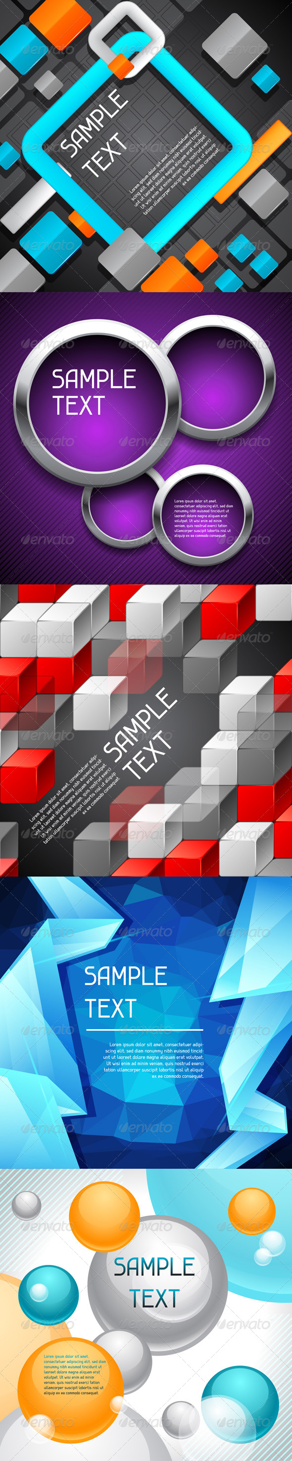 Abstract Geometric Backgrounds. - Backgrounds Decorative