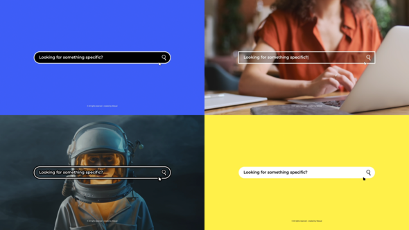 Search Bar Logo Reveal Logo Stings template preview