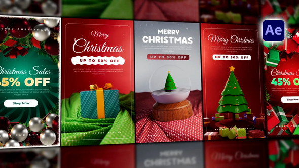 Christmas Stories Pack Openers template preview