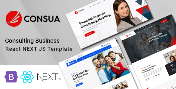 Consua - Business & IT Agency Next js Template