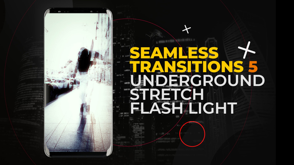 Vertical Seamless Transitions Vol.5 | After Effects Elements template preview