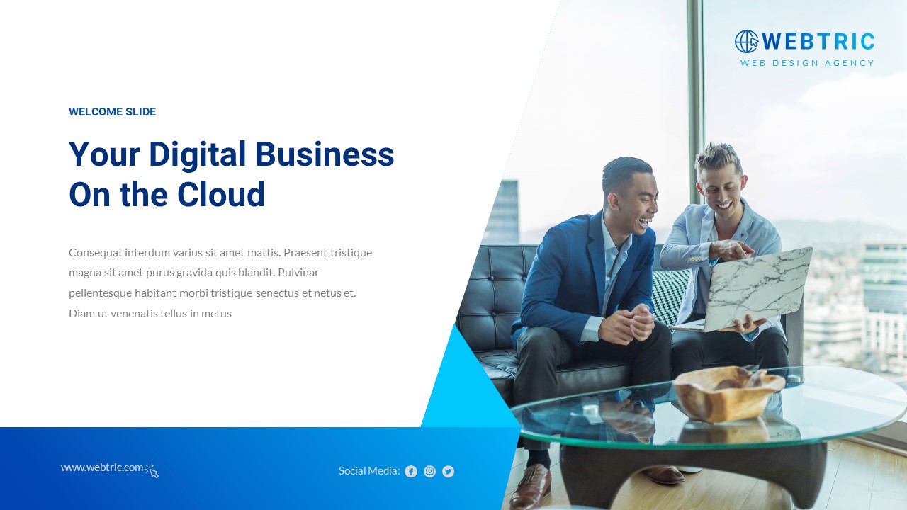 Webtric - Web Design Agency Presentation PowerPoint Template ...