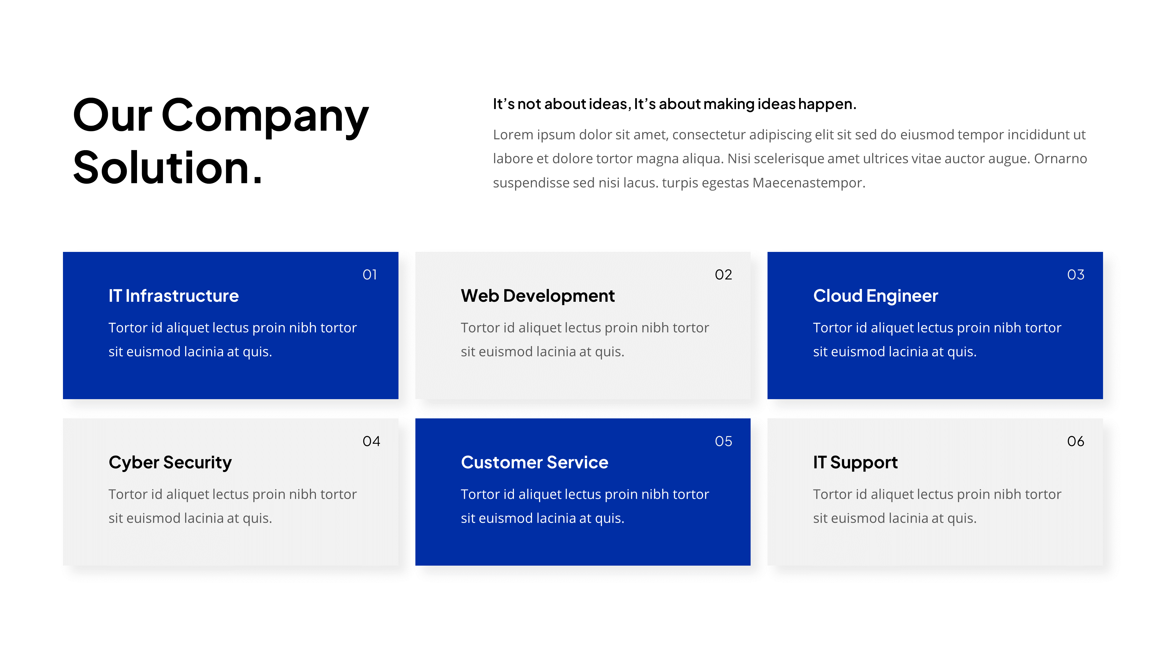 Moretech - IT Solution & Service PowerPoint Template, Presentation ...