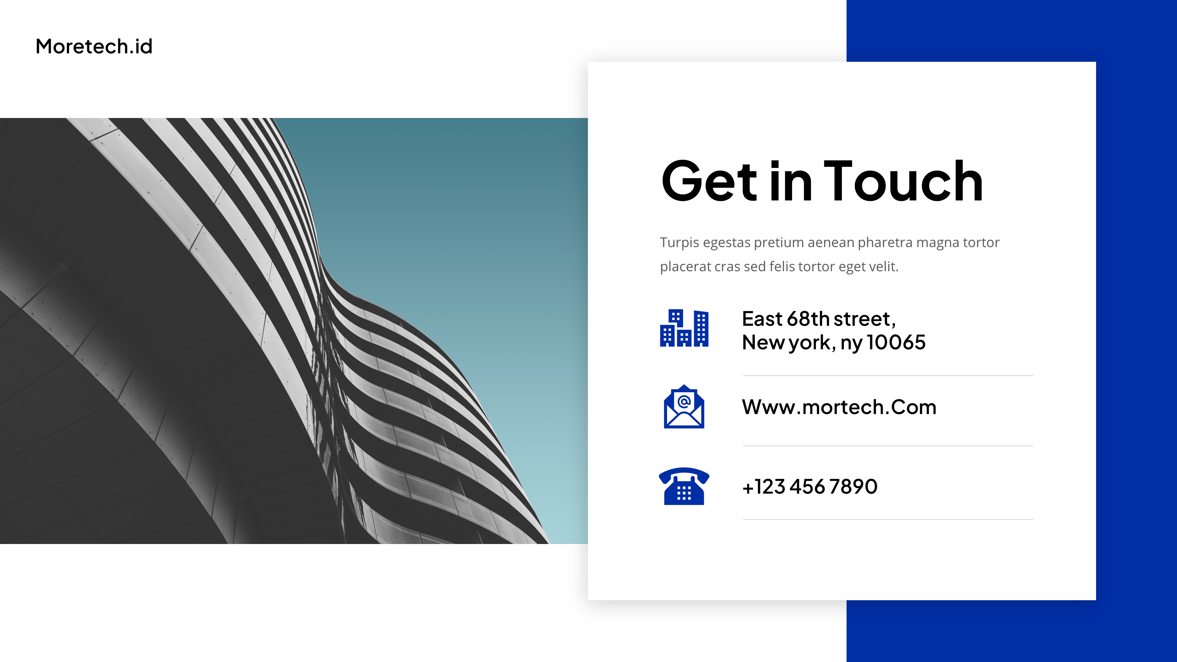 Moretech - IT Solution & Service PowerPoint Template by Biwarastudio