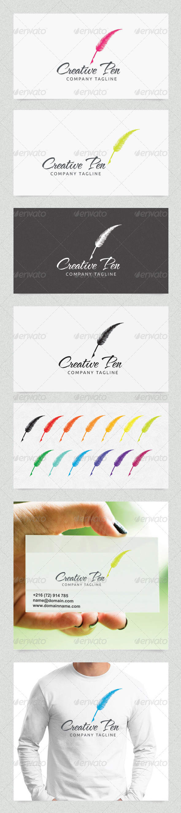 Creative Pen - Objects Logo Templates