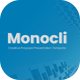 Monocli - Creative Proposal Keynote Template, Presentation Templates