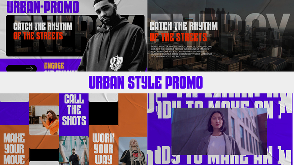 Urban Style Promo Openers template preview
