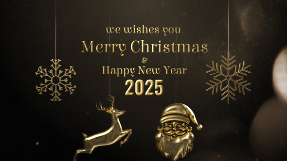 Merry Christmas Wishes Openers template preview