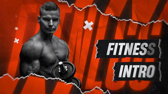 Sport Fitness Intro Openers template preview