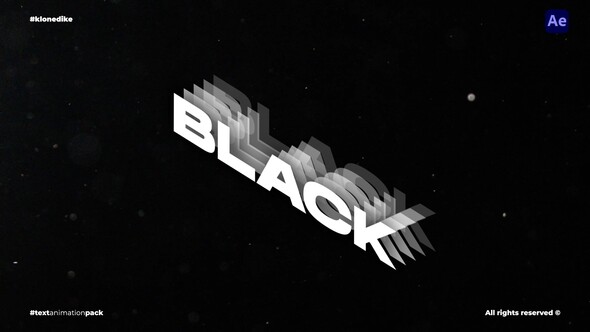 Text Animation Titles template preview