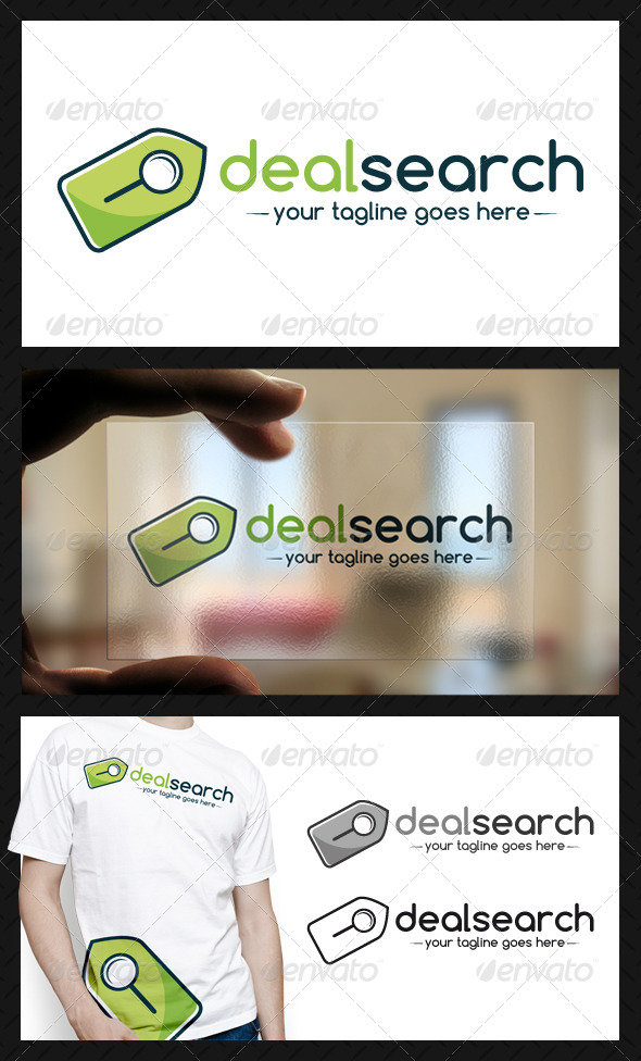 Deal Search Logo Template - Objects Logo Templates