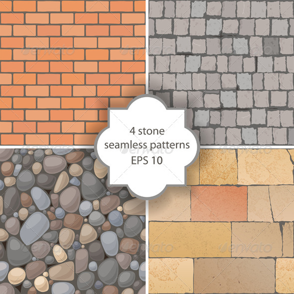 Stone Seamless Patterns - Patterns Decorative