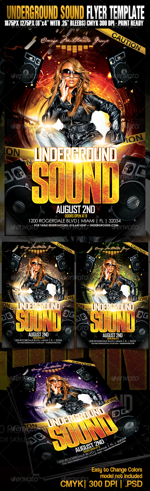 Underground Sound - Clubs & Parties Events