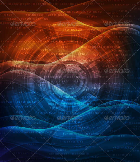 Futuristic Background - Technology Conceptual