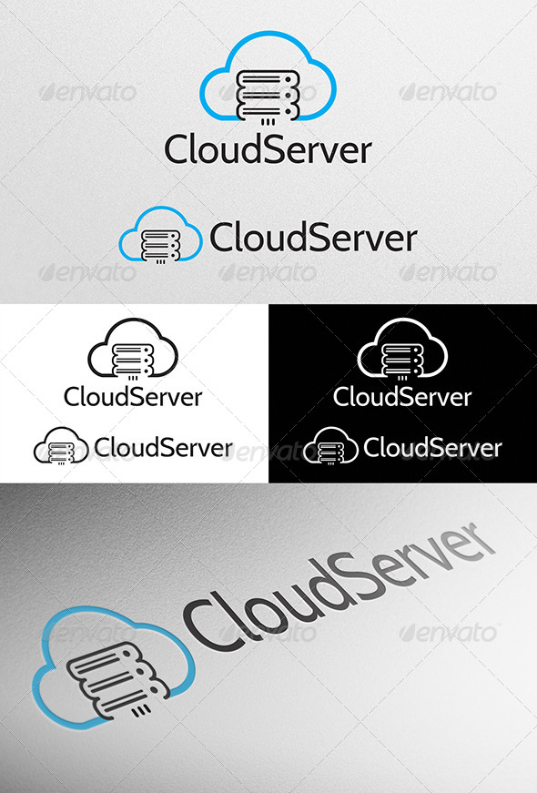 Cloud Server Logo - Logo Templates
