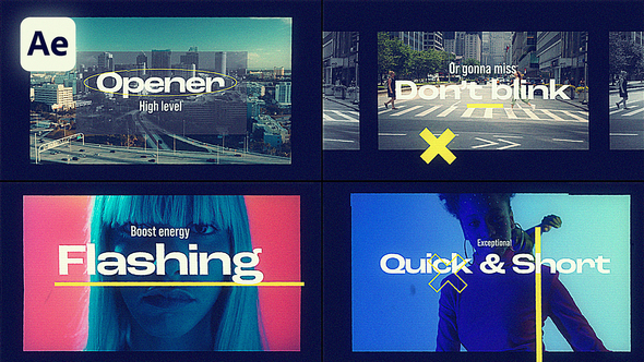 Opener - Promo Opener Openers template preview