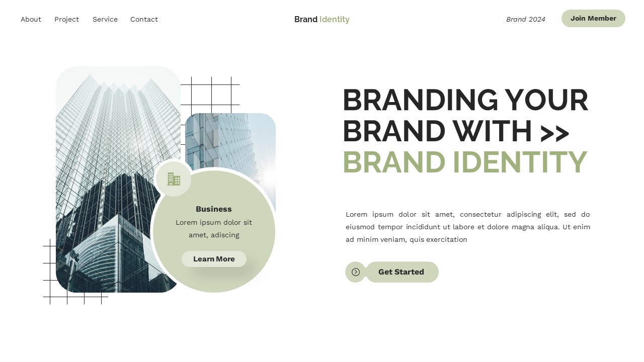 Brand Identity - Business Powerpoint Templates, Presentation Templates