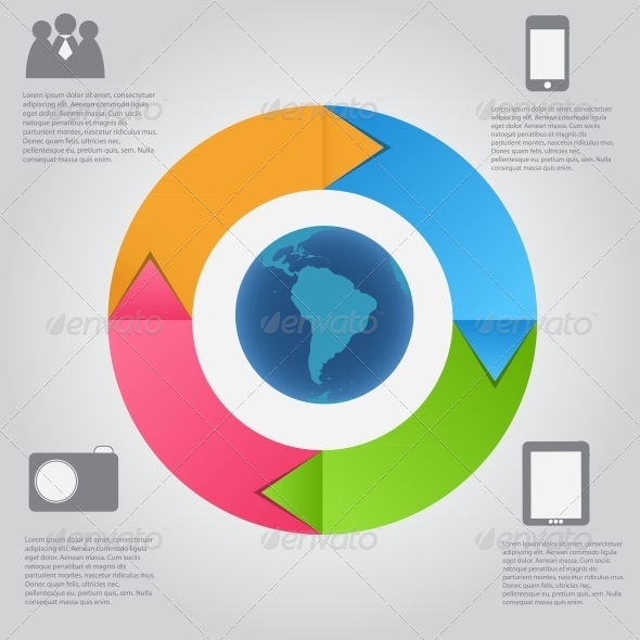 Infographic Template - Web Technology