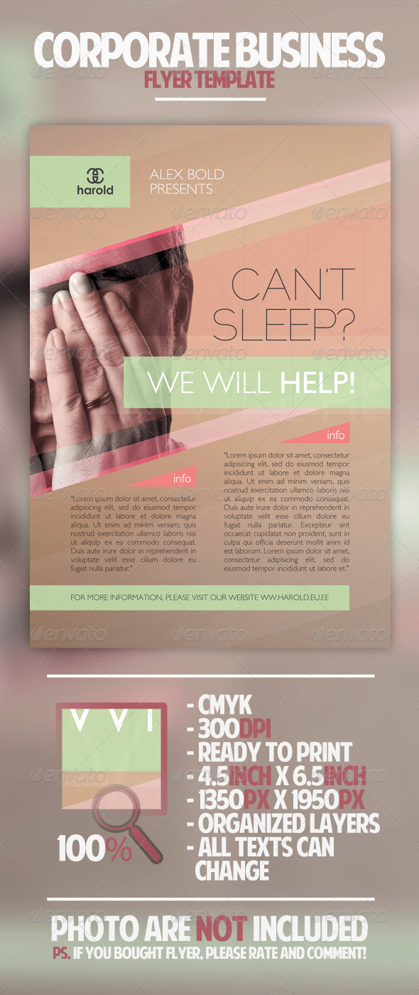 Corporate Business Flyer Template - Corporate Flyers