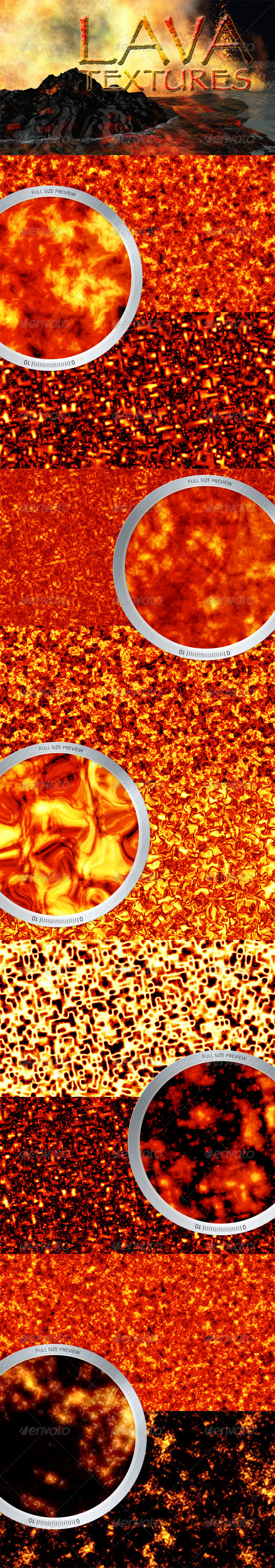Lava Textures - Nature Textures