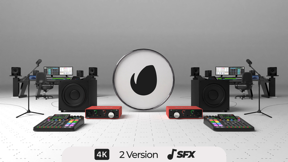 Sound Logo Logo Stings template preview