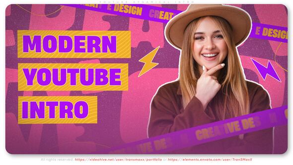 Youtube Dynamical Intro Openers template preview