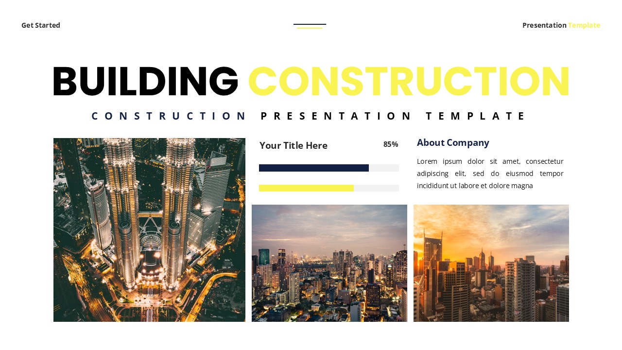 Building Construction - Construction Powerpoint Templates, Presentation ...