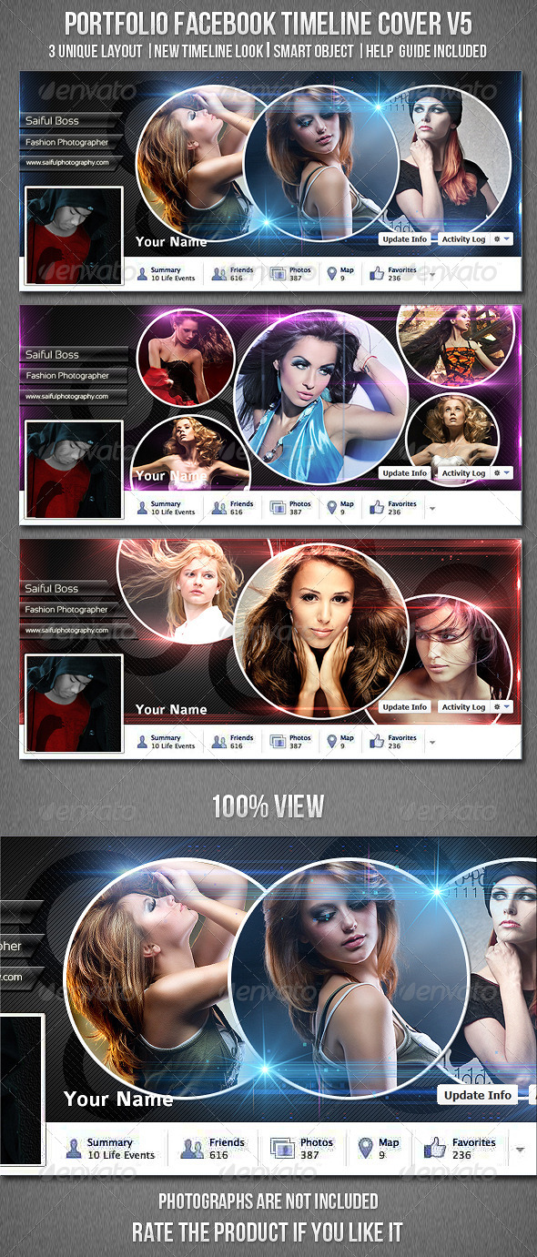 Portfolio Facebook Timeline Cover V5 - Facebook Timeline Covers Social Media