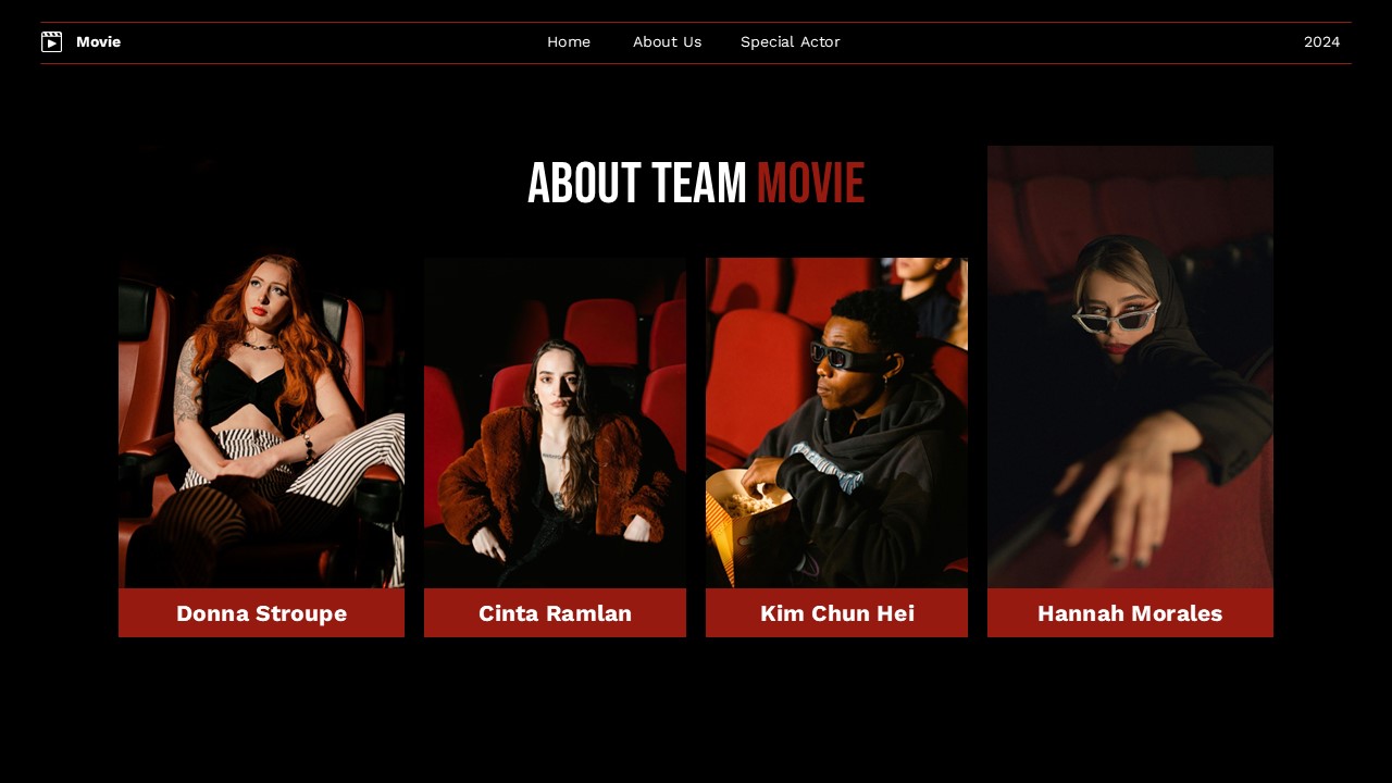 Movie - Movie Google Slide Templates, Presentation Templates | GraphicRiver