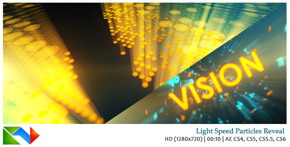 Light Speed Particles - VideoHive 4571075