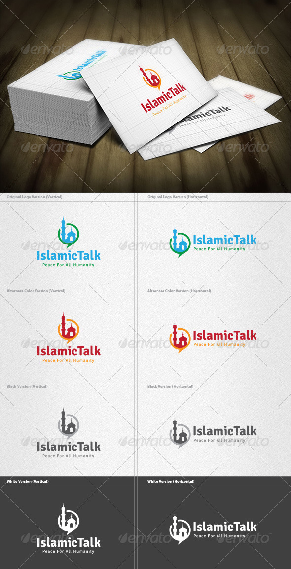 Islamic Talk Logo - Symbols Logo Templates