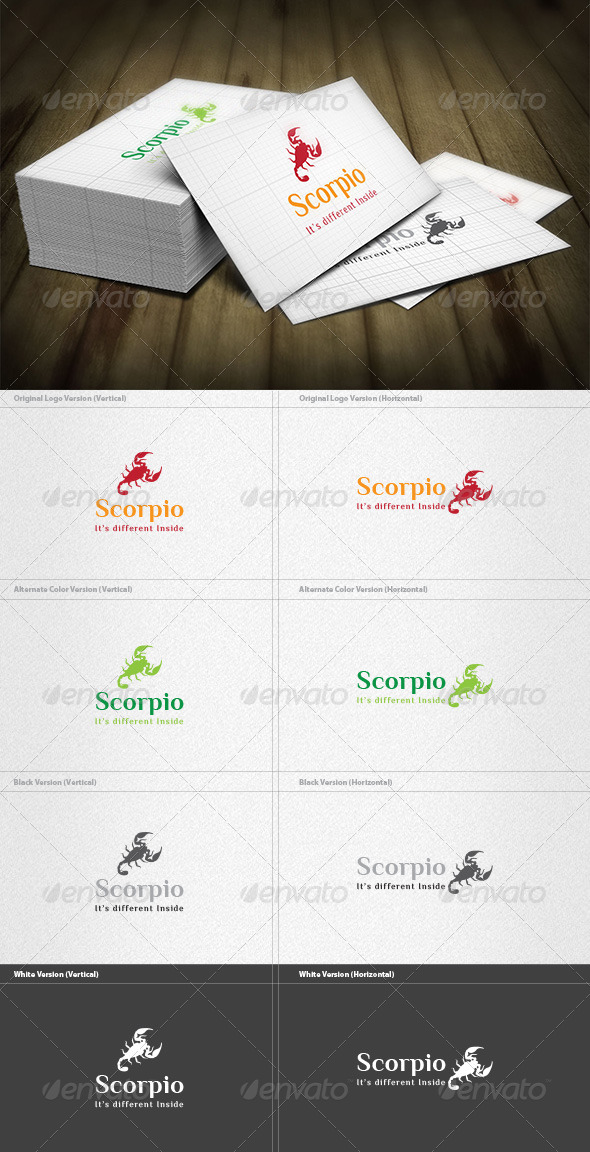 Scorpio Logo - Animals Logo Templates