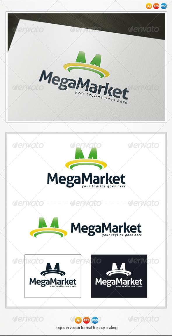 Maga Market Logo - Letters Logo Templates