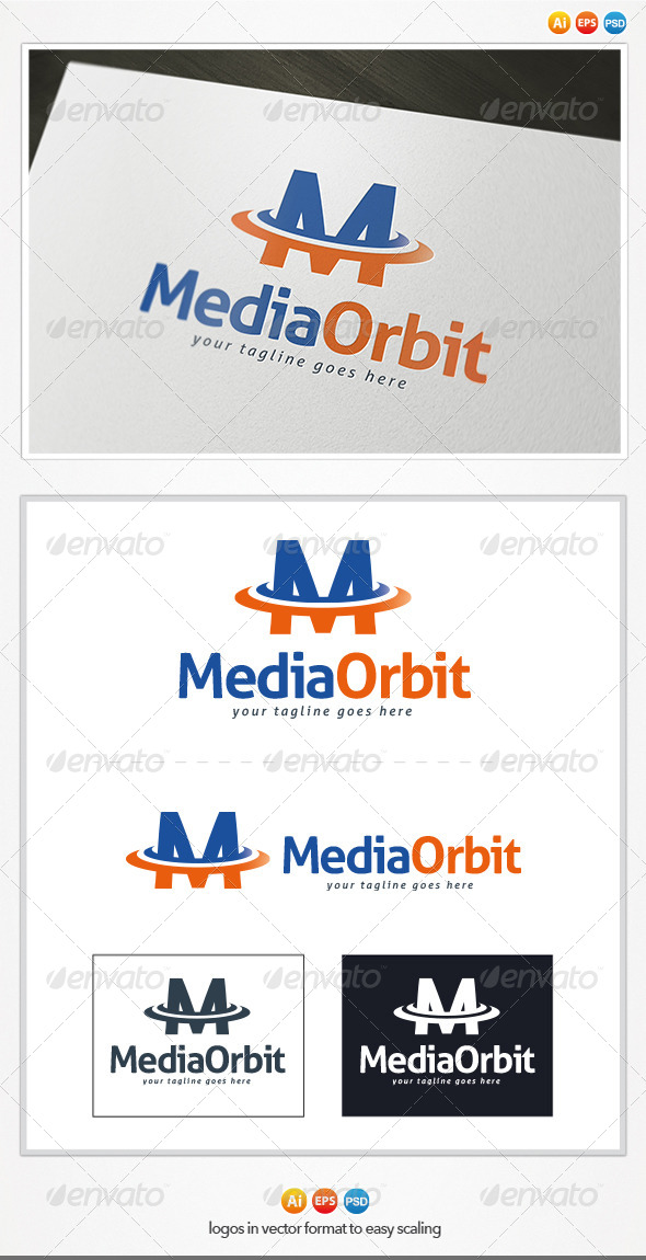 Media Orbit - Letters Logo Templates