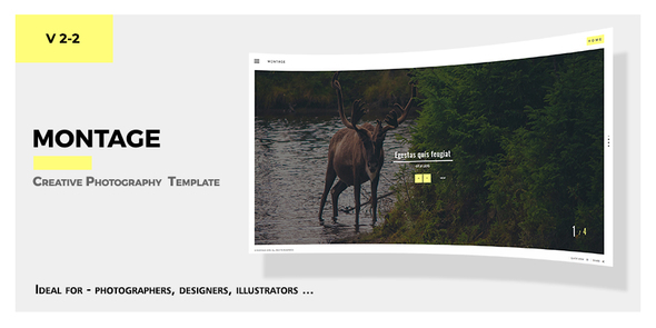 Montage -  Photography Responsive Template