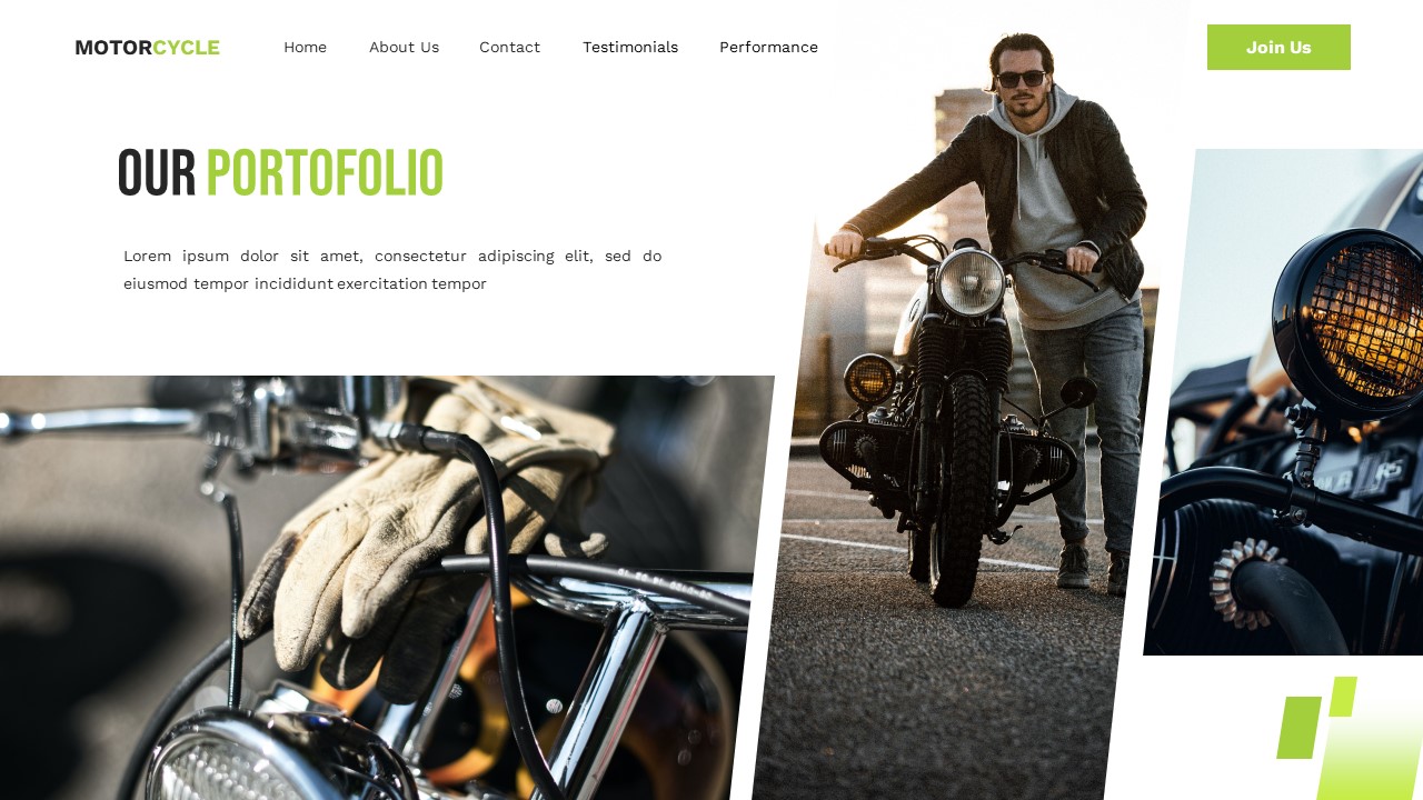 Motorcycle - Motorcycle Keynote Templates, Presentation Templates ...