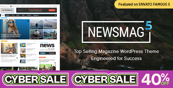 Newsmag - Newspaper & Magazine WordPress Theme