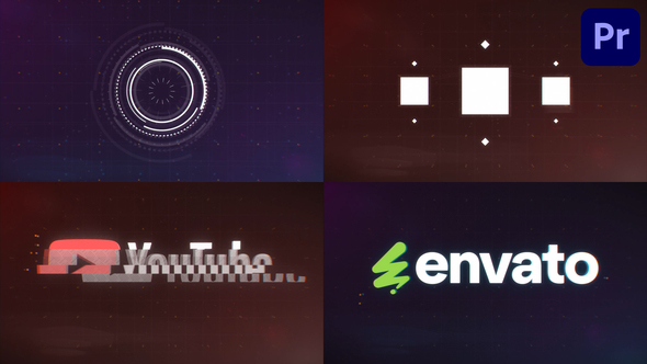 Dubstep Logo for Premiere Pro Premiere Pro template preview