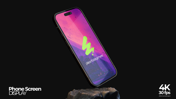 Phone Screen Mockup Product Promo template preview