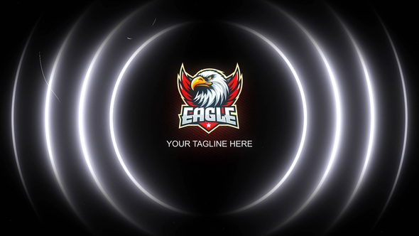 Game Glitch Logo Reveal Logo Stings template preview