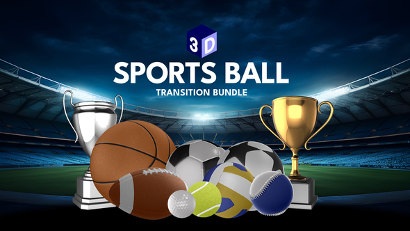 Sports Ball Transitions Elements template preview