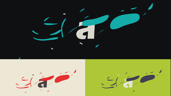 Play Button Logo Intro Video Displays template preview