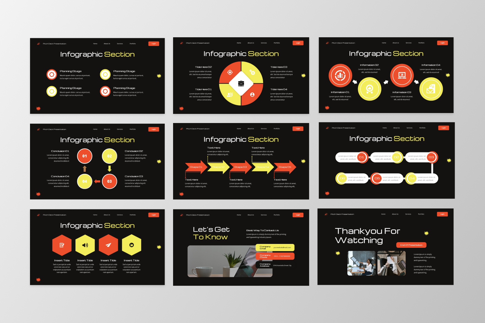 Power Of Pitchdeck - Pitchdeck Keynote Template, Presentation Templates