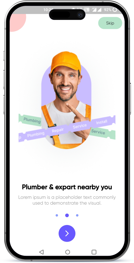 城市先生 - 多供应商按需家庭服务应用 | UrbanClap 克隆版 | Android 和 iOS 完整解决方案_3